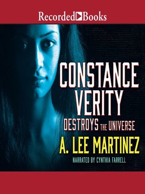 cover image of Constance Verity Destroys the Universe